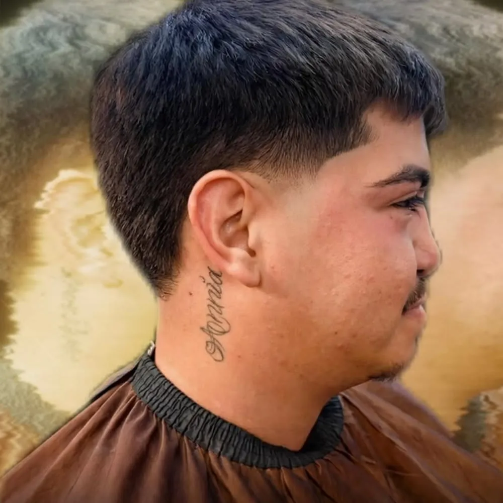 Taper fade con textura en 5.55 Barbershop