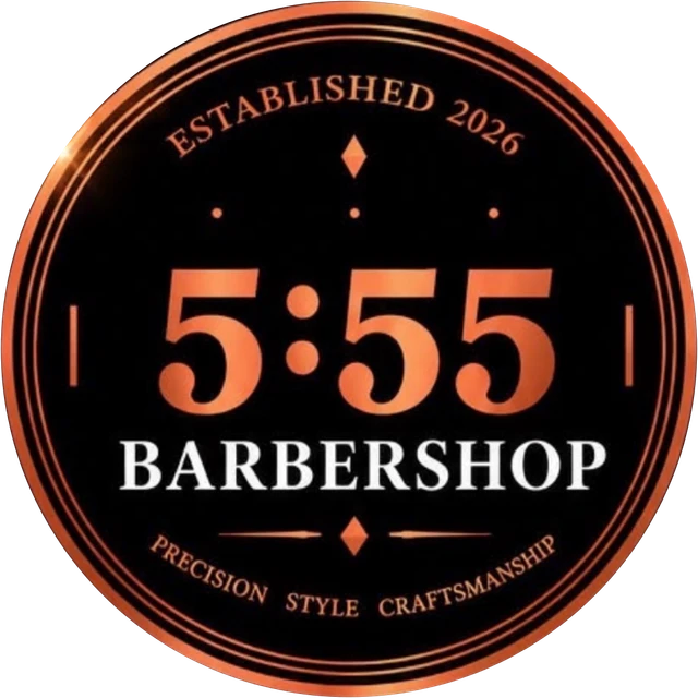 Logo 5.55 Barbershop